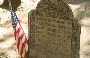 Mary Goose Headstone Mary Goose Headstone